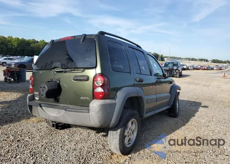 2007 Jeep Liberty Sport из США, поврежденный, VIN 1J4GL48K97W716559